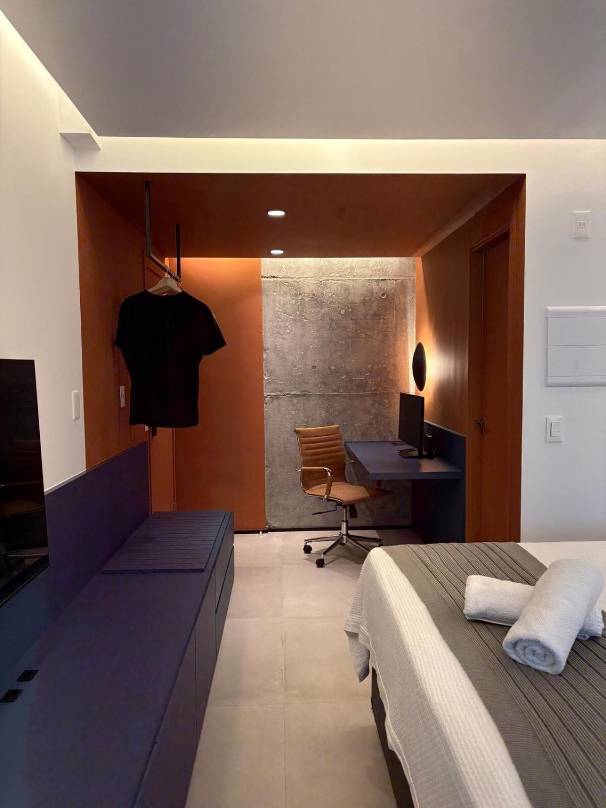 Apartamento Com Estacao De Trabalho E Vista Proximo A Faria Lima E Congonhas São Paulo Exteriör bild